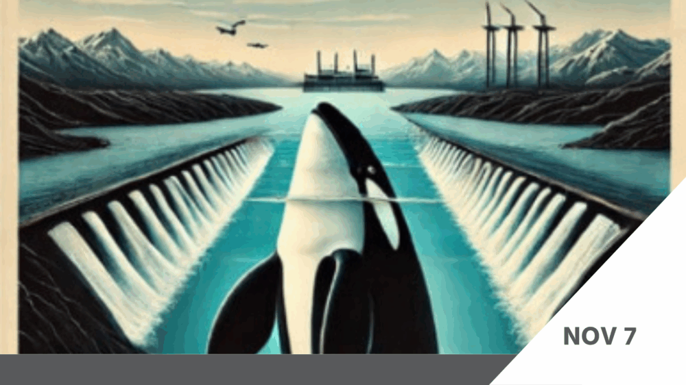 The Snake and the Whale Datecard