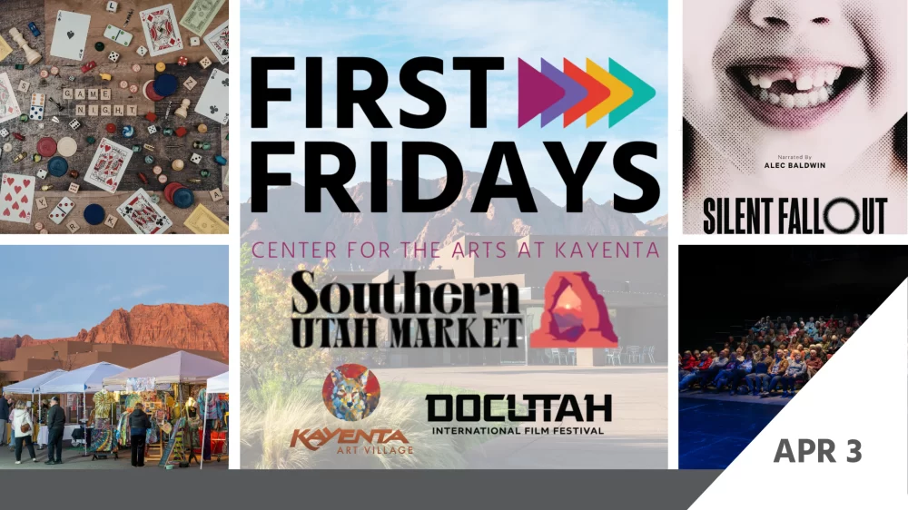 First Fridays Apr Datecard