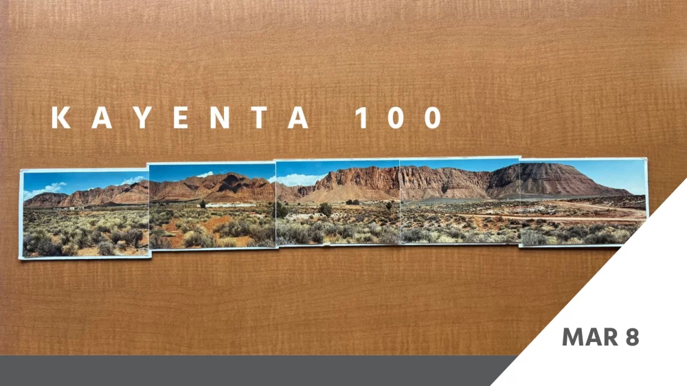 KAYENTA 100 DATE CARD