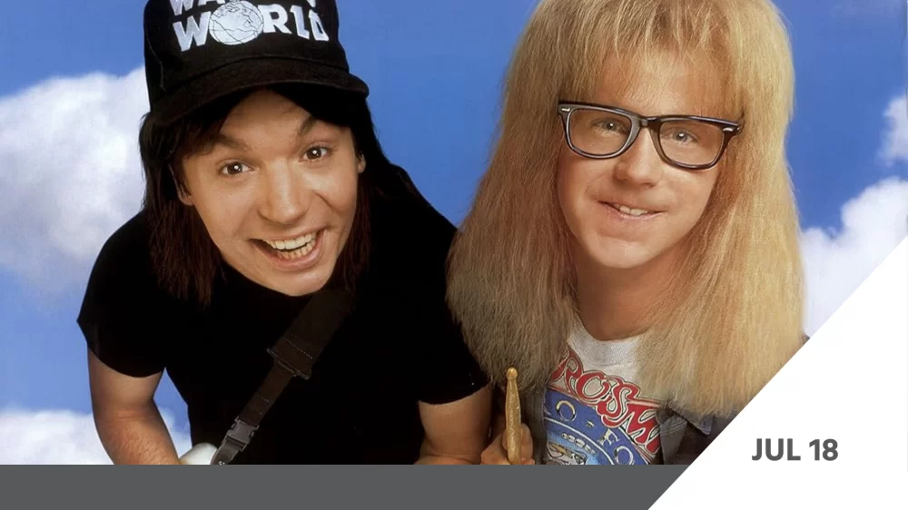 Wayne’s World Datecard
