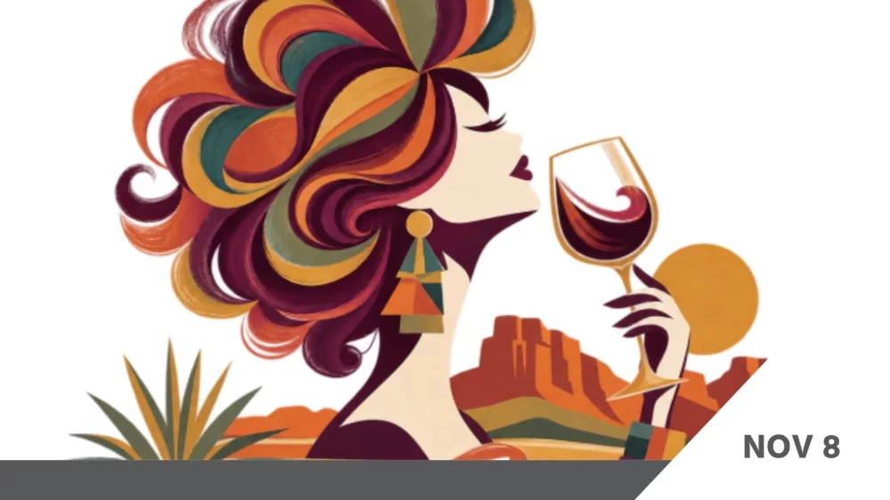 Wigs & Wine DATE CARD